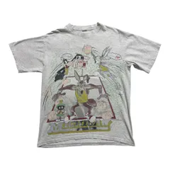90s USA製 Looney Tunes Tシャツ Michigan バスケ 両面プリント ワーナーブロス 1993 ルーニーチューンズ