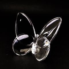 Baccarat 蝶のガラスオブジェ イエロー - メルカリ