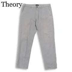 Theory セオリー 【COTTON STRETCH FLANNEL TERRANCE BB】 ストレッチ フランネル イージー パンツ Sz.L メンズ グレーのサムネイル