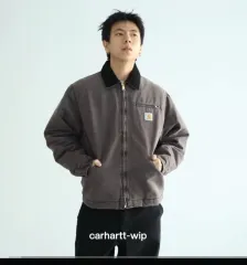 Carhartt WIP OG デトロイト ジャケット タバコ ブラック XXL