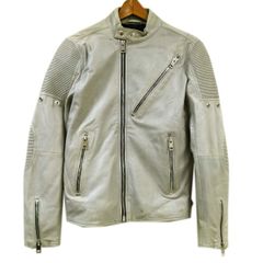 美品/M】DIESEL ディーゼル ラムレザージャケット グラデーション加工