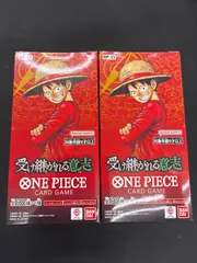 ワンピース　受け継がれる意志 新品未開封 テープ付き 2BOX