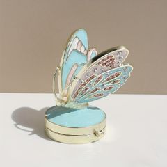 新品 ブラジル産のモルフォ蝶を使用したヴィンテージの標本ジュエリー