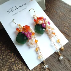 【絢爛】ピアス　14kgf