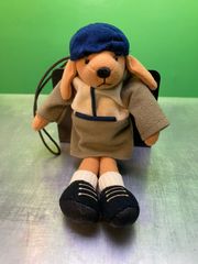 クマのぬいぐるみ 青いエプロン - メルカリ