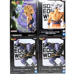 【４個セット】 ドラゴンボールZ 超 フィギュア THE 出陣 身勝手の極意 MATCH MAKERS 孫悟飯 セル 孫悟空 ギニュー BANDAI