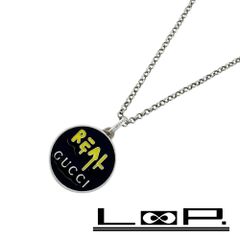 GUCCI グッチ ネックレス トップ ゴースト リバーシブル REAL - メルカリ
