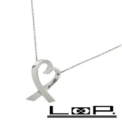 ティファニー ■美品■ パロマピカソ ラヴィング ハート ネックレス アクセサリー SV925 シルバー【455582】9
