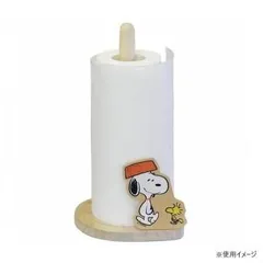 SNOOPY スヌーピー 木の雑貨 キッチンペーパーホルダー スヌーピー＆ウッドストック SNO1500