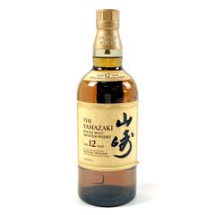 サントリー 山﨑12年 ジャパニーズウイスキー シングルモルト