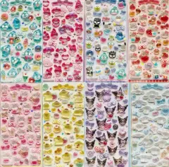 サンリオ ボンボンドロップステッカー 8種 3Dステッカー ハローキティ ポムポムプリン クロミ ハンギョドン