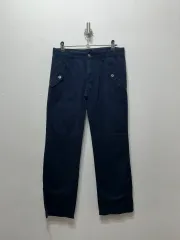 ナイキ ネイビー コットン パンツ M