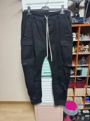 54 RICK OWENS リックオウエンス コットン カーゴ ジョガー パンツ 出品