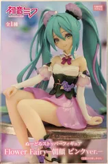 フリュー ぬーどるストッパーフィギュア Flower Fairy 初音ミク 朝顔 ピンクver.