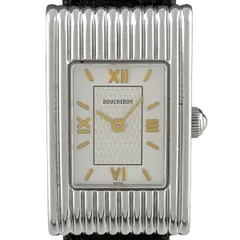 ブシュロン Boucheron リフレ 腕時計 SS レザー クォーツ アイボリー系 レディース 【中古】のサムネイル