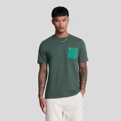 ライルアンドスコット メンズ トップス Tシャツ Lyle and Scottonal PocketShirteal ティールのサムネイル