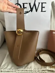 LOEWE ロエベ ペブル バケットバッグ ミニ カーフスキン