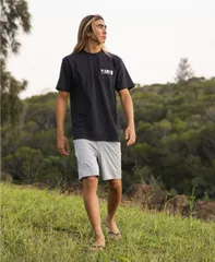 クイックシルバー メンズ ボトムス ハーフパンツ・ショーツ ショートパンツ Quiksilver Mens Taxer Amphibian shorts Smokedgrayのサムネイル