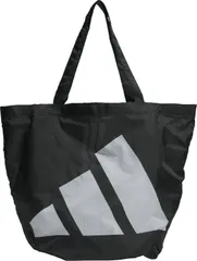 アディダス adidas パッカブル エコ バッグ バック カバン 手提げ 軽量 大容量 コンパクト 耐久性 折りたたみ 収納 旅行 通勤 通学 散歩 デイリー 普段使い シンプル ロゴ  UW601 JZ1714 ブラック