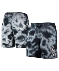 ニューエラ メンズ ボトムス ハーフパンツ・ショーツ ショートパンツ New Era Mens Black Chicago White Sox Team Dye Shorts Black ブラックのサムネイル