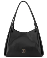 ナインウェスト レディース バッグ Nine West Dorsey Triple Compartment Large Shoulder Bag Black ブラックのサムネイル