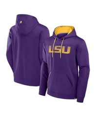 ファナティクス メンズ アウター パーカー・スウェット Fanatics Mens Purple LSU Tigers Defender Dot Faded Primary Pullover Hoodのサムネイル