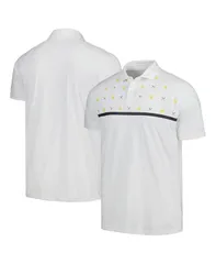 レベルウェア メンズ トップス ポロシャツ LevelWear Mens White San Diego Padres Sector Batter Up Raglan Polo Shirt White ホワイト