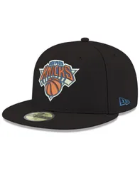 ニューエラ メンズ アクセサリー 帽子 キャップ New Era New York Knicks Basic 59FIFTY Fitted Cap Black ブラック