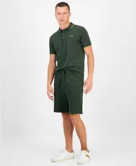 ヒューゴボス メンズ ボトムス ハーフパンツ・ショーツ パイル ショートパンツ コットン Hugo Boss Mens Dayono 9 RelaxedFit Drawstring Cotton Frのサムネイル