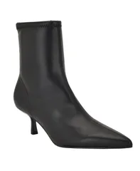 ゲス レディース シューズ ブーツ・レインブーツ ヒール GUESS Womens Yanka Pointed Toe Kitten Heel Dress Booties Black Nappa ブラのサムネイル