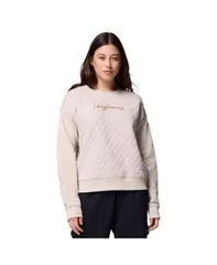 コロンビア レディース アウター パーカー・スウェット キルティング シャツ Columbia Womens Cream Texas Longhorns Collegiate Hart Mountaiのサムネイル