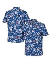 レインスプーナー メンズ トップス ポロシャツ Reyn Spooner Mens Blue Chicago Cubs Pua Performance Polo Shirt Blue ブルーのサムネイル