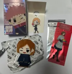 まとめ 呪術廻戦 釘崎 野薔薇 グッズ ぬいぐるみ バッジ キーホルダー しおり