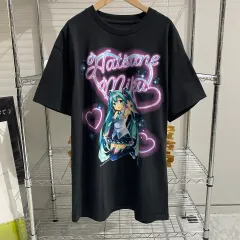初音ミク OFFICIAL アニメ Tシャツ アニメT