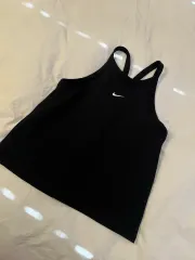 ナイキ ドライフィット ブラック タンクトップ XL(44半-55-痩せ66) NIKE