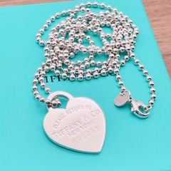 □ ティファニー リターントゥハート ボールチェーン ネックレス 中古