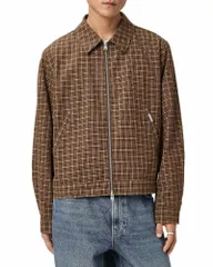 オールセインツ メンズ アウター ジャケット・ブルゾン ALLSAINTS Lakeshaw Jacket Morass Brown ブラウンのサムネイル