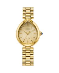 [Free Shipping] Citizen Women's Watch Accessory EcoDrive Classic Rainell Watch 26mm x 31mm Gold
