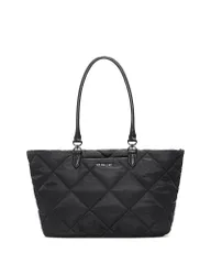エムジーウォレス レディース バッグ キルティング ナイロン MZ WALLACE Madison Medium Quilted Nylon Tote Bag BlackCharcoal ブラックのサムネイル