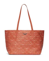 ザディグ エ ヴォルテール レディース バッグ Zadig Voltaire Z Shopper Monogram Flash Tote Flameのサムネイル