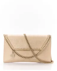 【送料無料】 ステラマッカートニー レディース ショルダーバッグ バッグ Falabella Mini Crossbody Bag Gold
