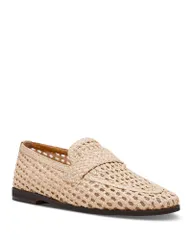 スティーブ マデン レディース シューズ スリッポン・ローファー STEVE MADDEN Womenstewart Raffia Loafers Naturalのサムネイル