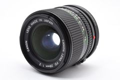 美品]CANON NEW FD MF 28mm f/2.8 カビクモリなし - メルカリ