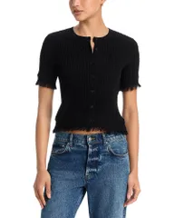 ラグアンドボーン レディース アウター カーディガン セーター rag bone Ayan Cardigan Sweater Black ブラックのサムネイル