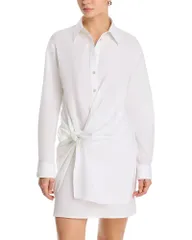 ヘルムート ラング レディース トップス シャツ Helmut Lang Knot Shirt White ホワイトのサムネイル