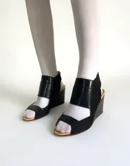 メゾンマルジェラ MM6 カットアウト ウエッジヒール