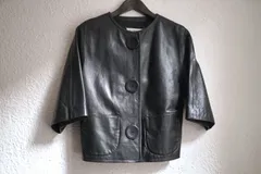 06AW REPLICA ドールボタンショートレザージャケット / Maison Martin Margiela(メゾンマルタンマルジェラ)のサムネイル