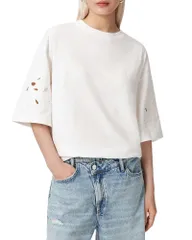 オールセインツ レディース トップス Tシャツ ALLSAINTS Lolamelie Tee Optic White ホワイトのサムネイル