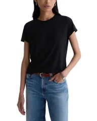 エージー レディース トップス Tシャツ AG Zoie Tee Super Black ブラックのサムネイル