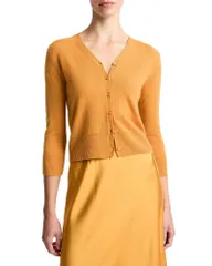 ヴィンス レディース アウター カーディガン Vネック セーター Vince V Neck Cardigan Sweater Clementine